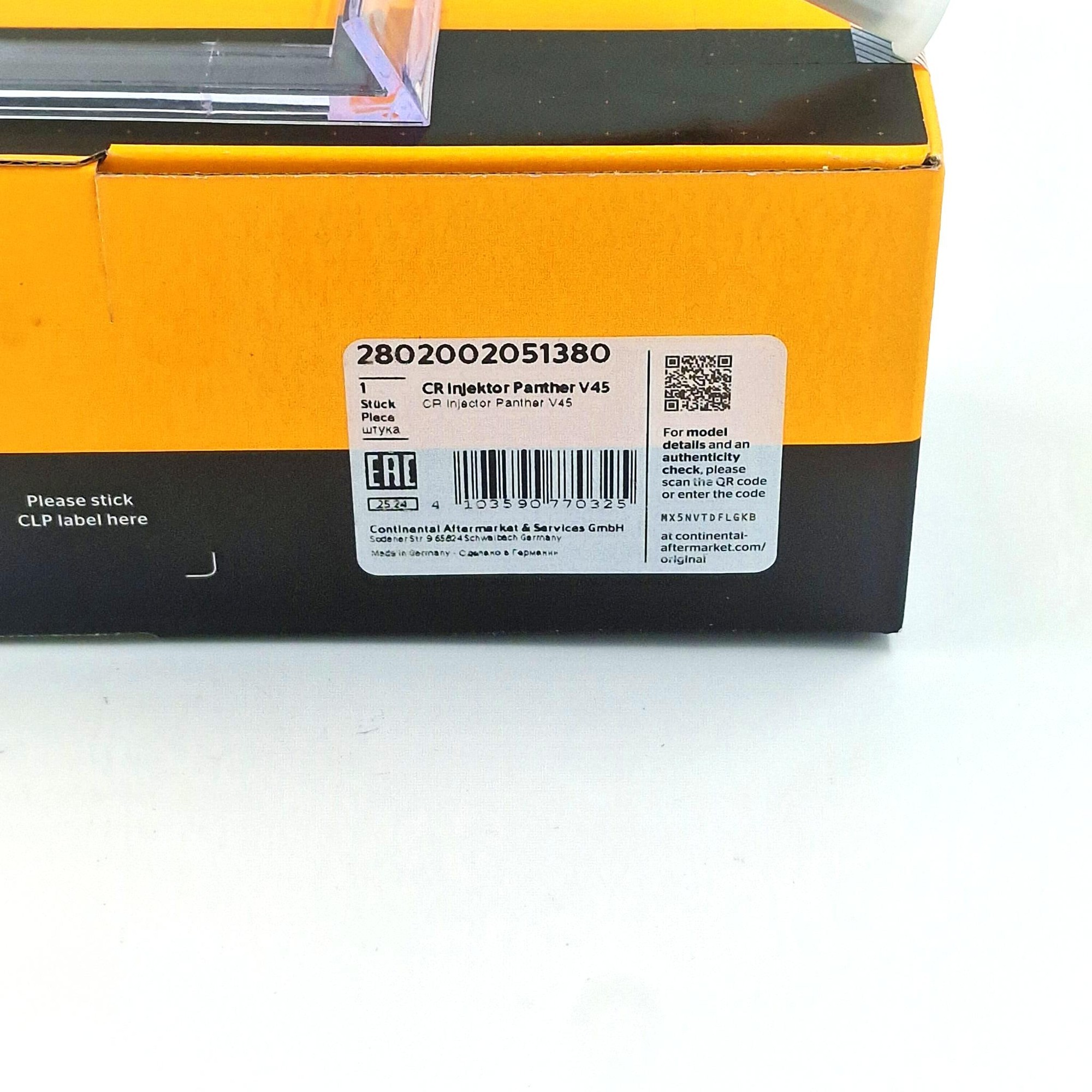 Continental VDO Fuel Injector A2C9626040080 For SKODA RAPID 2012 to 2022