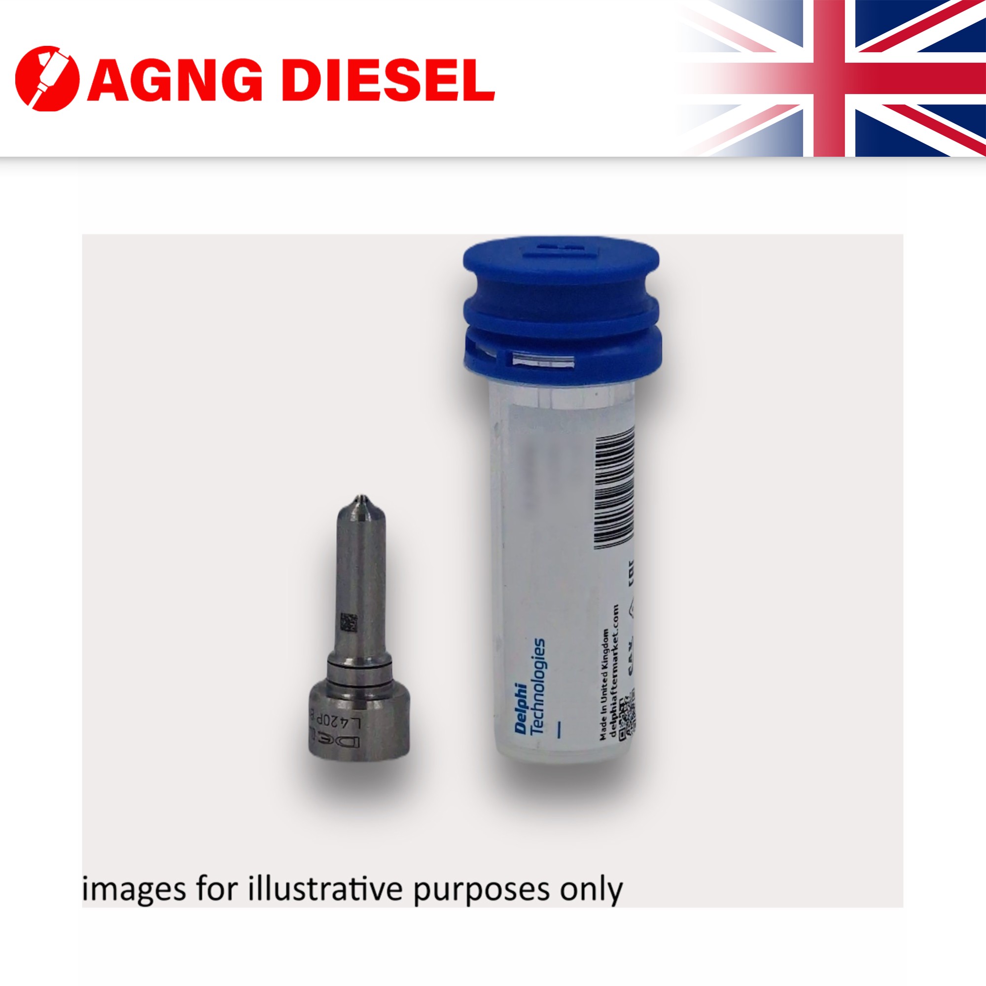 Delphi Injection Nozzle Valve Kit 28276638-12B1