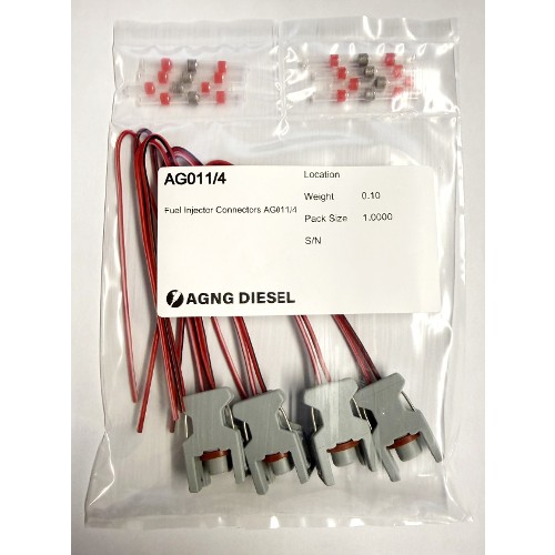 Injector Conectors Set of 4 AG011/4 For Delphi Fuel Diesel Injector