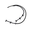 Bosch Hose, fuel overflow 0 445 130 158