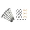 Fuel Injector Bolts Seals For VW AUDI 059130519B WHT000884 WHT007480 WHT004923B